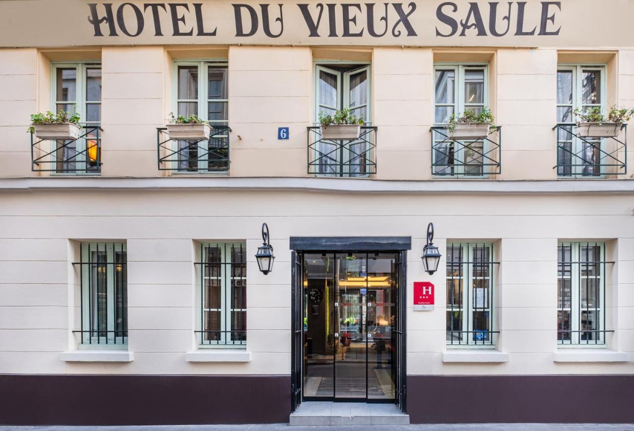 פריז Hotel Du Vieux Saule מראה חיצוני תמונה